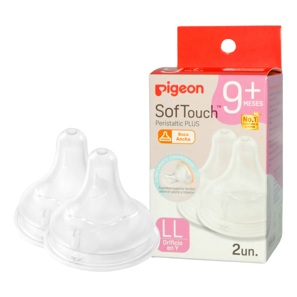2 Tetinas Repuesto Softouch LL 9M Piegeon - Image 2