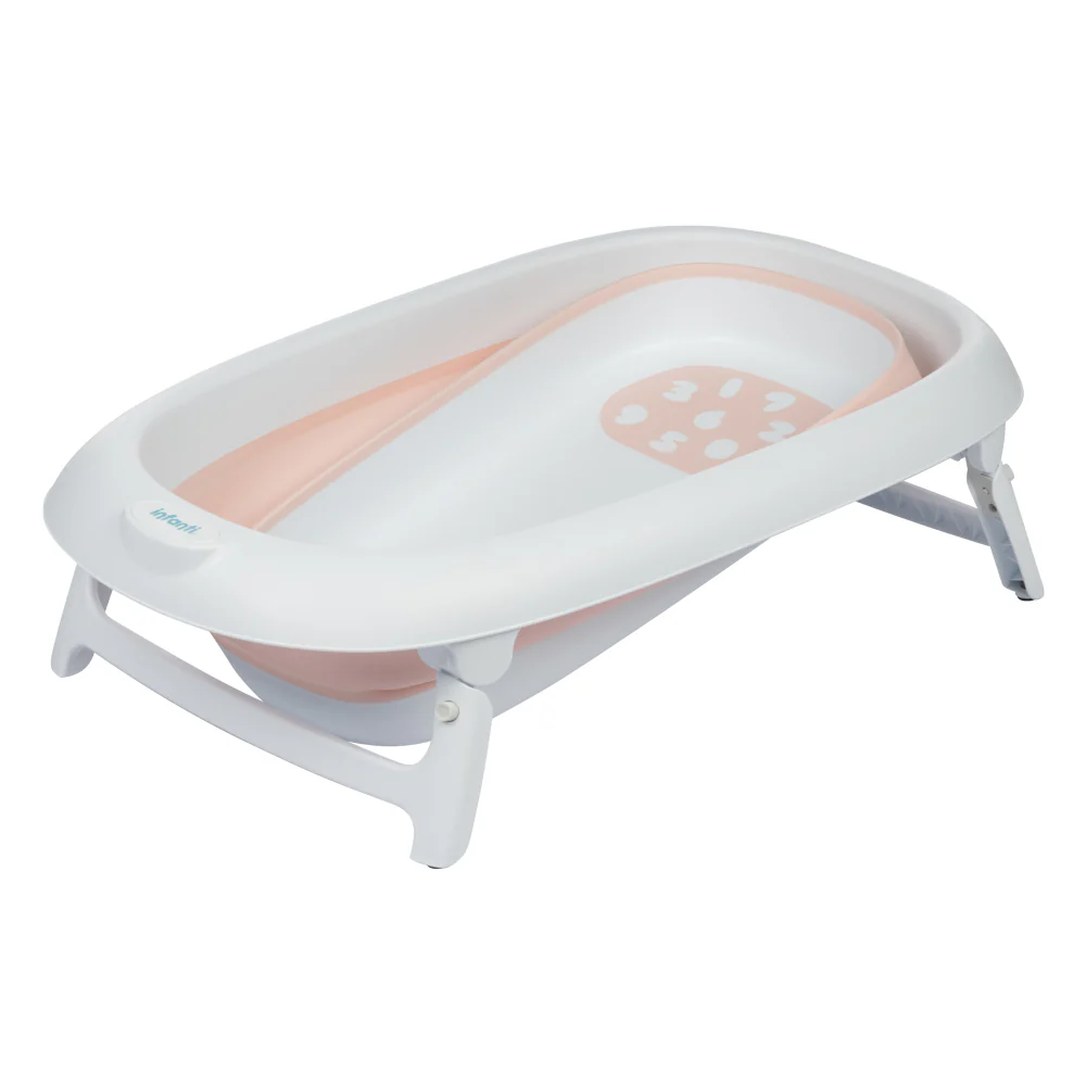 Bañera Plegable Numeros Rosada Infanti