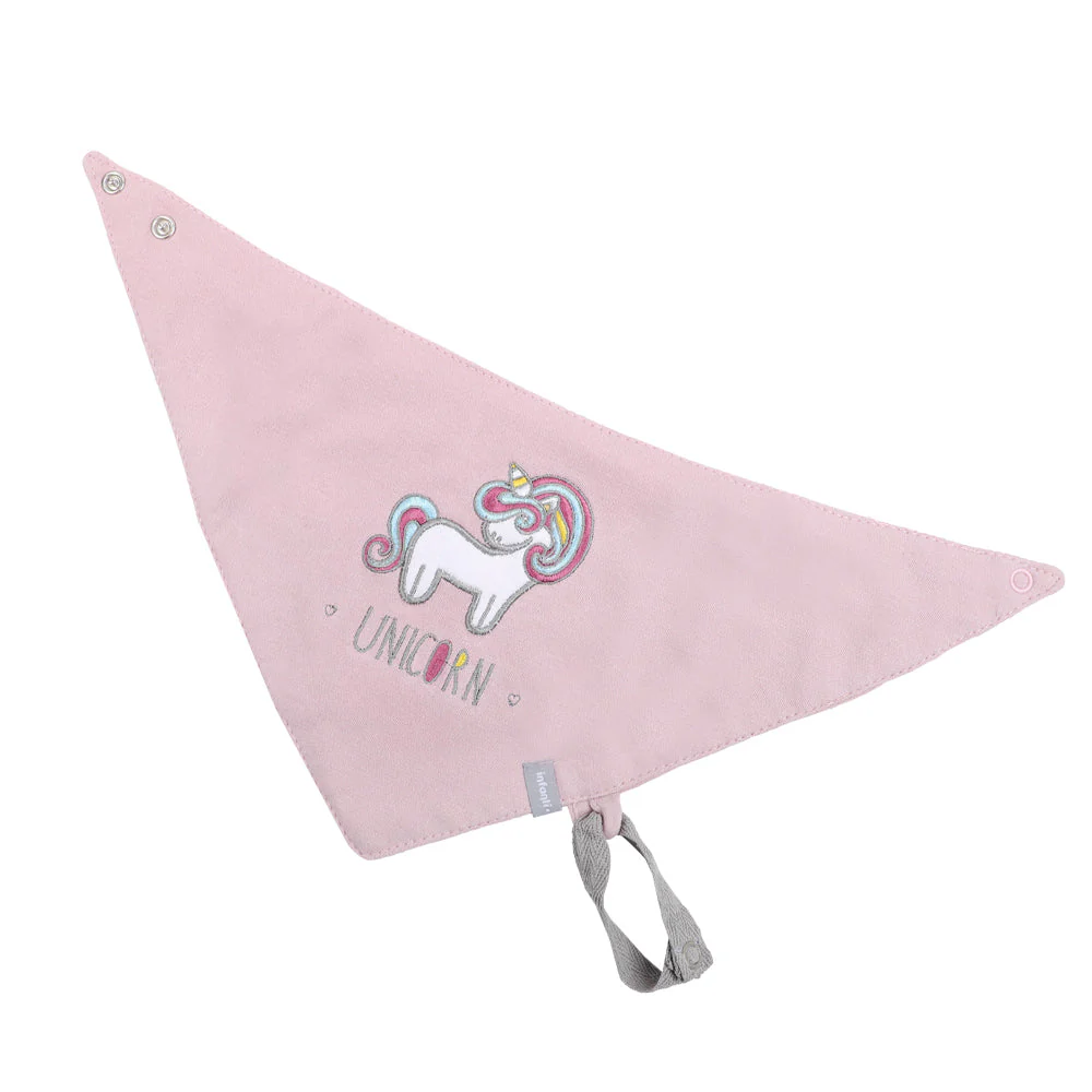 Bipack Baberos Impermeables Niña Unicornio Infanti - Image 3