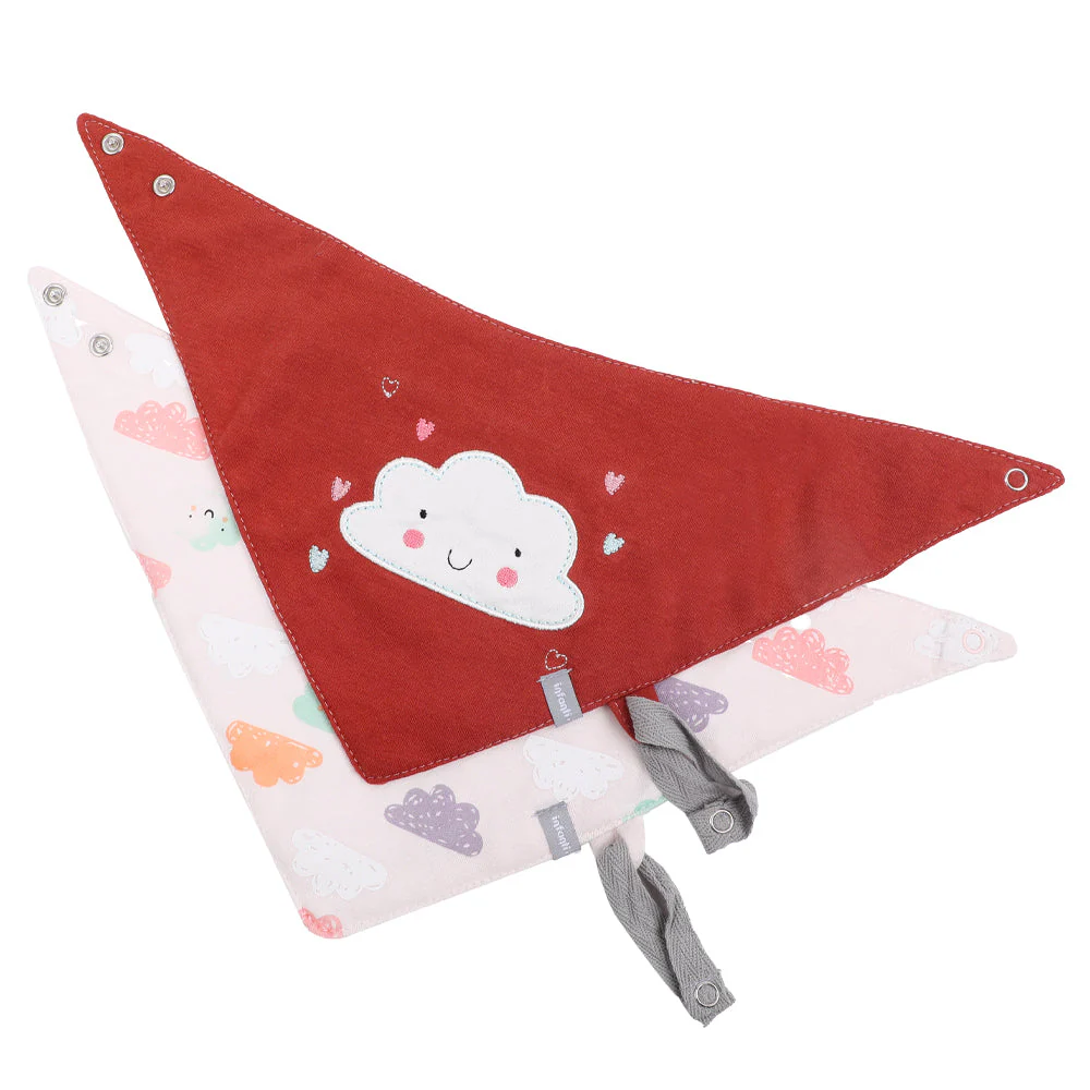 Bipack Baberos Impermeables Niña Rojo Infanti - Image 5