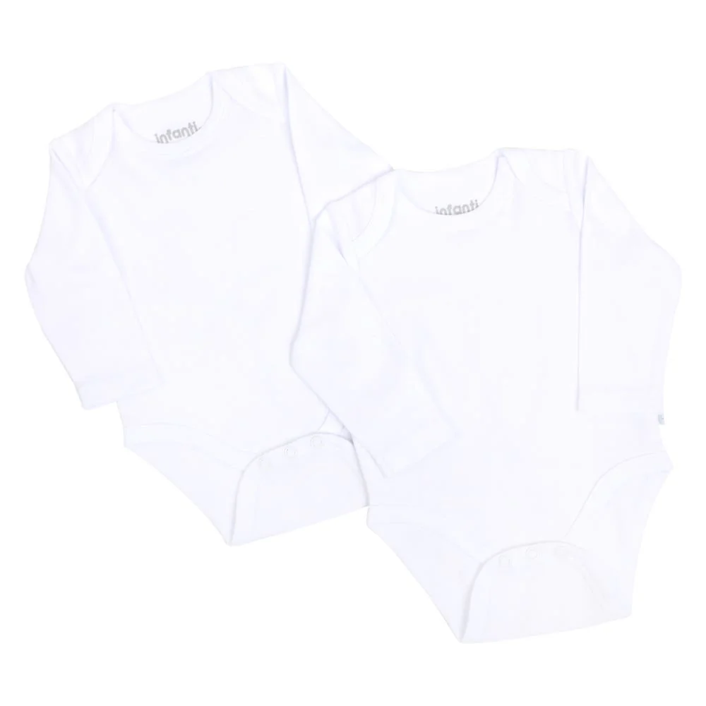 Bipack Body Blanco Unisex Algodón Infanti