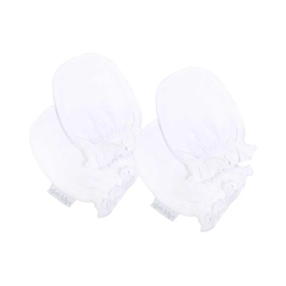 Bipack Mitones Blancos Unisex Infanti