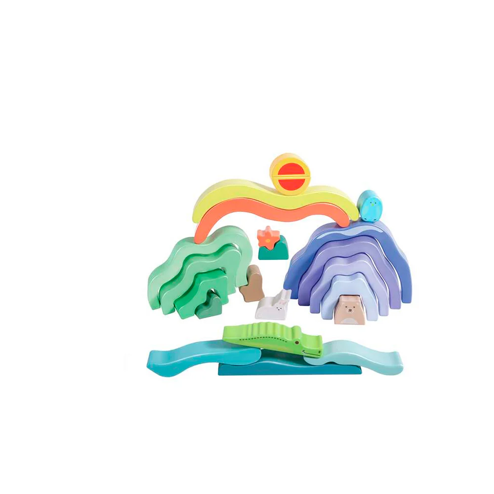 Bloques Apilables Nature Scene