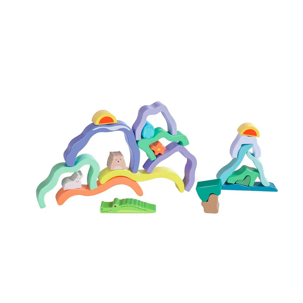 Bloques Apilables Nature Scene - Image 3