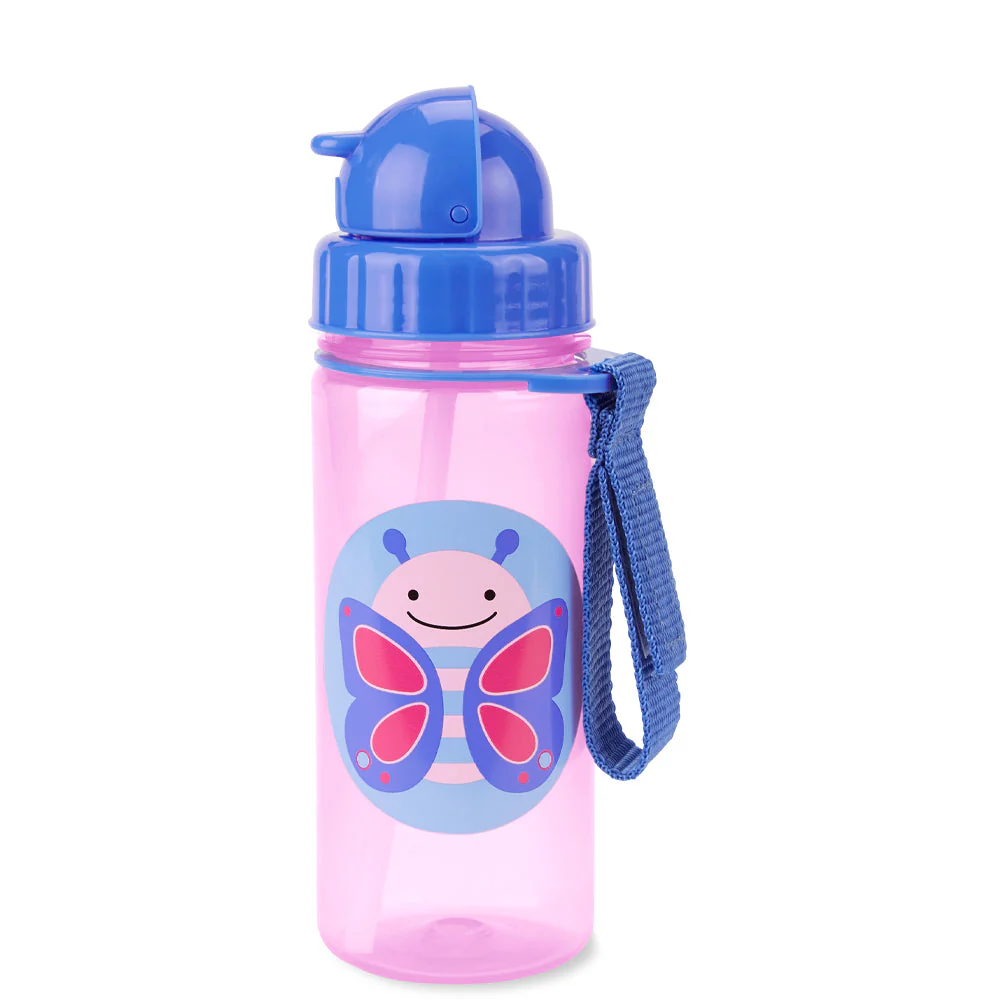 Botella Zoo Straw Mariposa Skip Hop