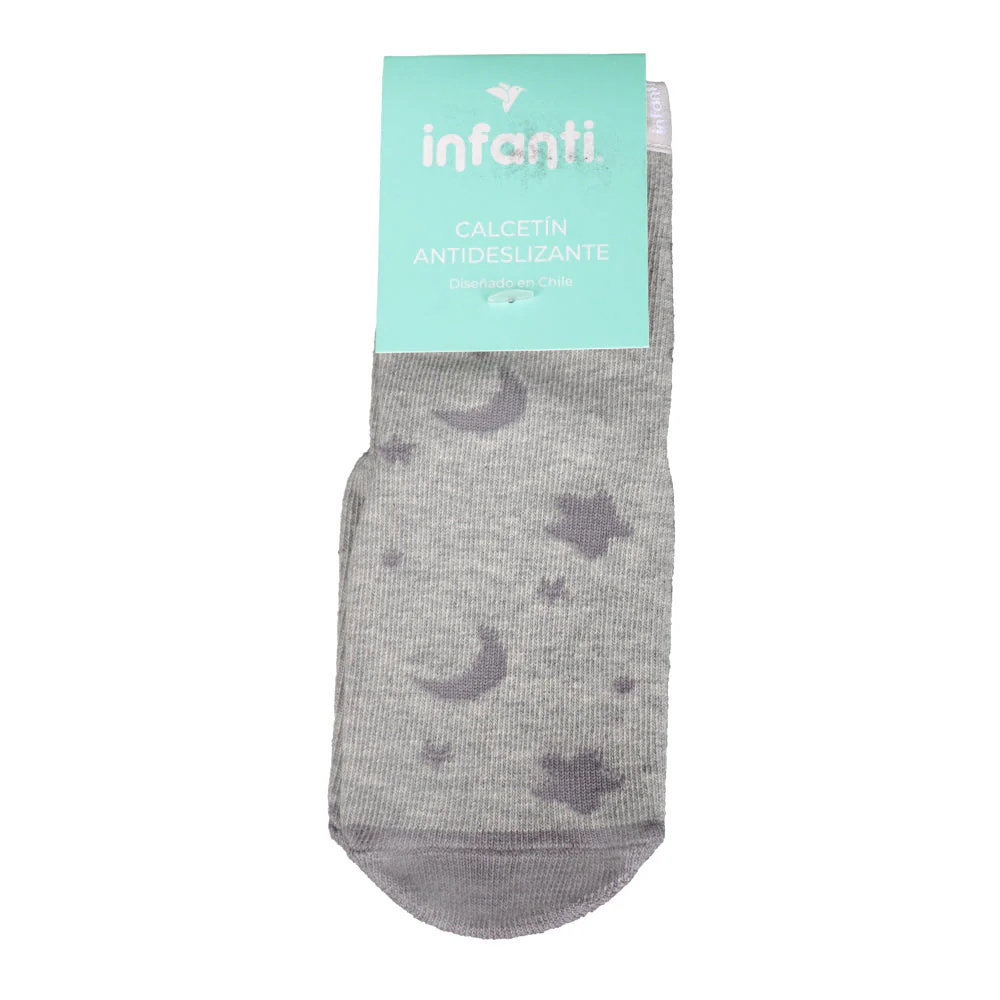 Calcetin Con Antideslizante Estrellas Unisex Infanti - Image 2