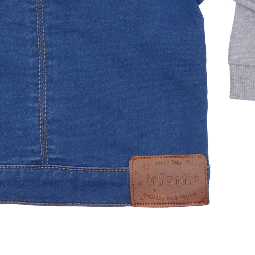 Chaqueta con Gorro Patchwork Unisex Infanti - Image 5