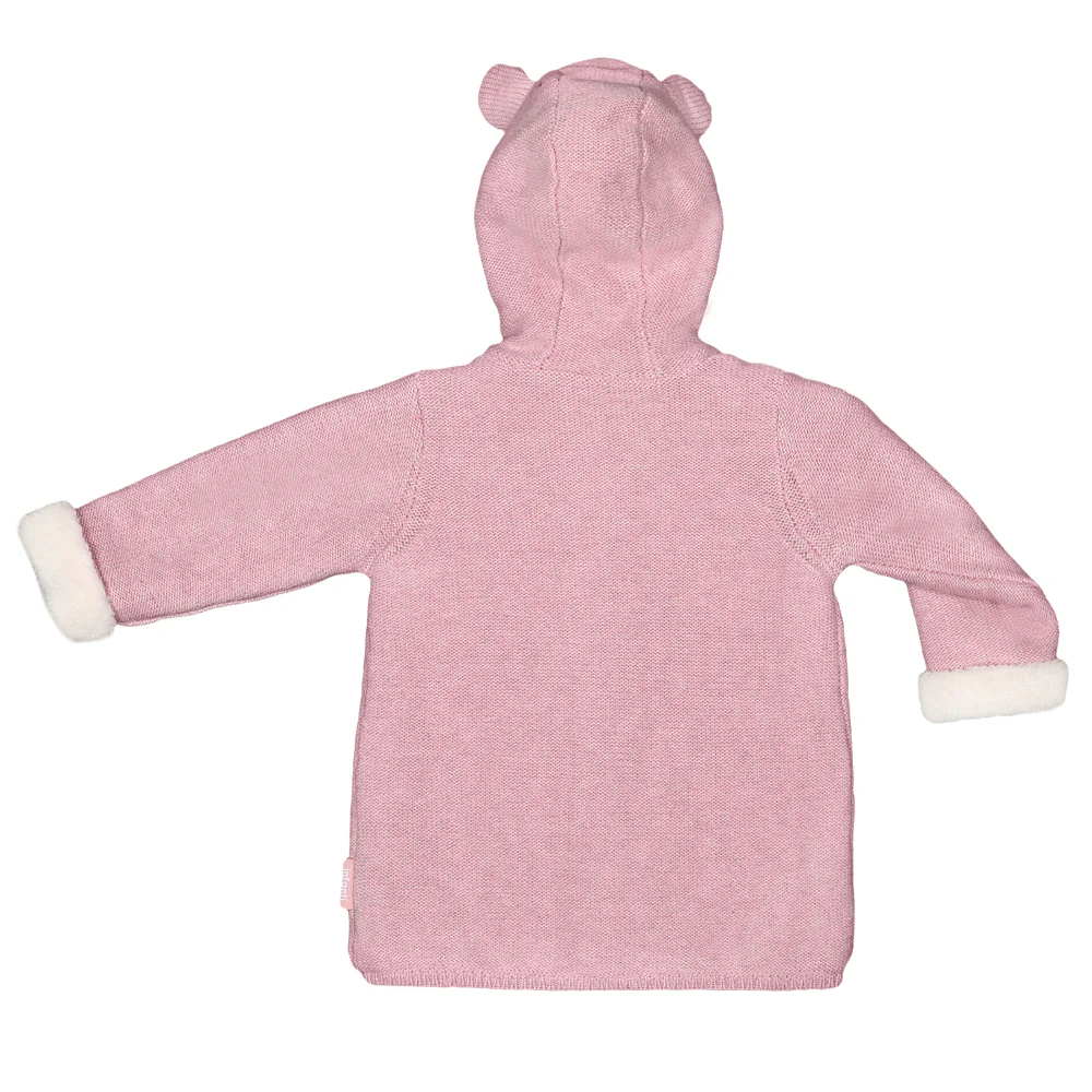 Chaqueta Tejida con Forro de Chiporro Niña Infanti - Image 3