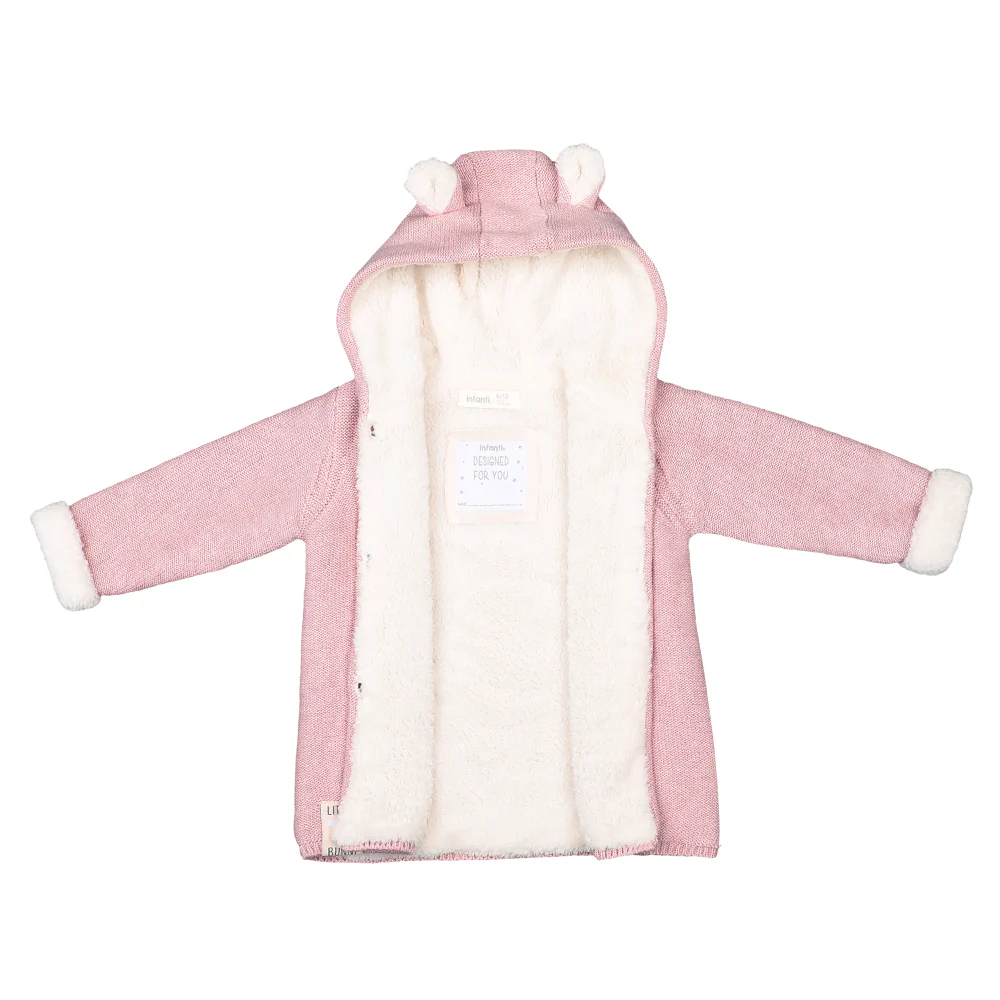Chaqueta Tejida con Forro de Chiporro Niña Infanti - Image 4