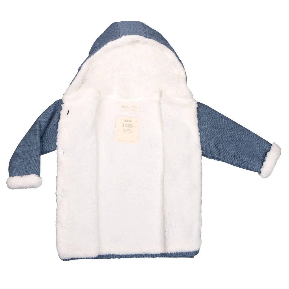 Chaqueta Tejida Con Forro De Chiporro Unisex Infanti - Image 3