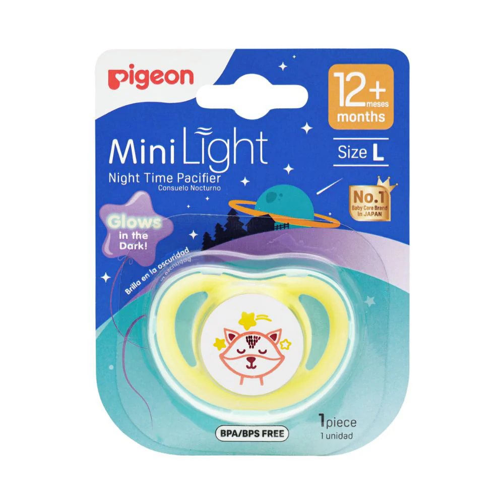 Chupete Nocturno Mini Light Talla L Pigeon