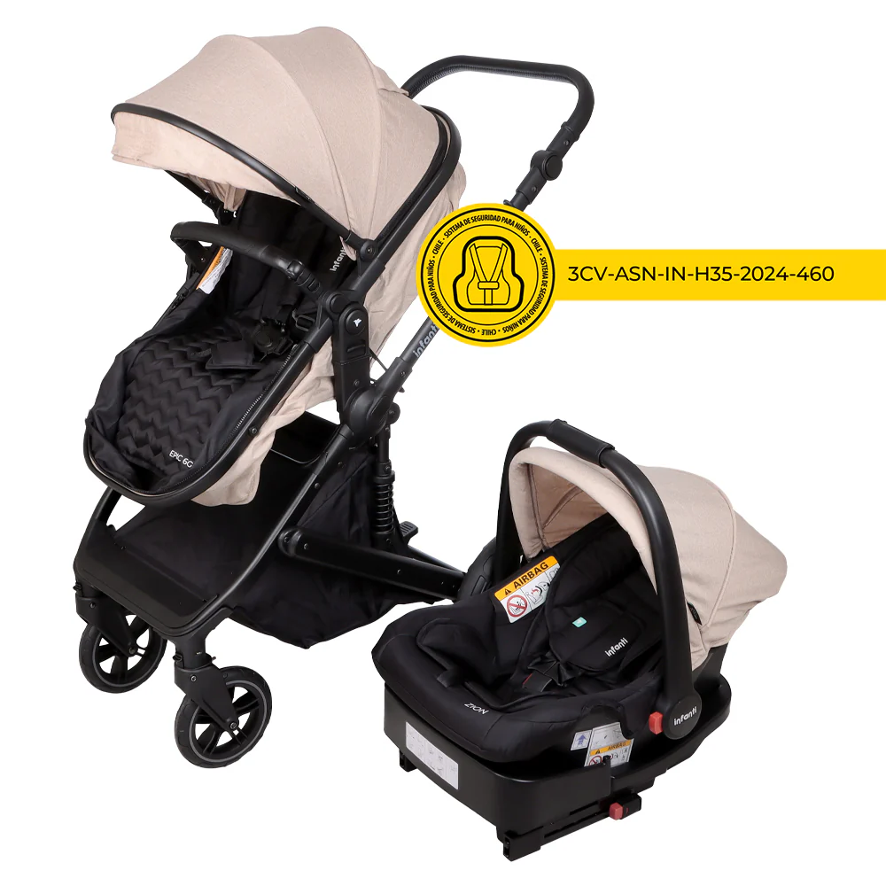 Coche Travel System Epic 6g Infanti Beige - Image 15
