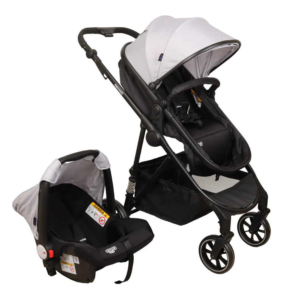 Coche Travel System Lummy Gris Cosco