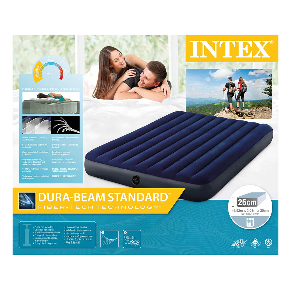 Colchón Inflable Downy 152 x 203 x 25 cm Intex - Image 4
