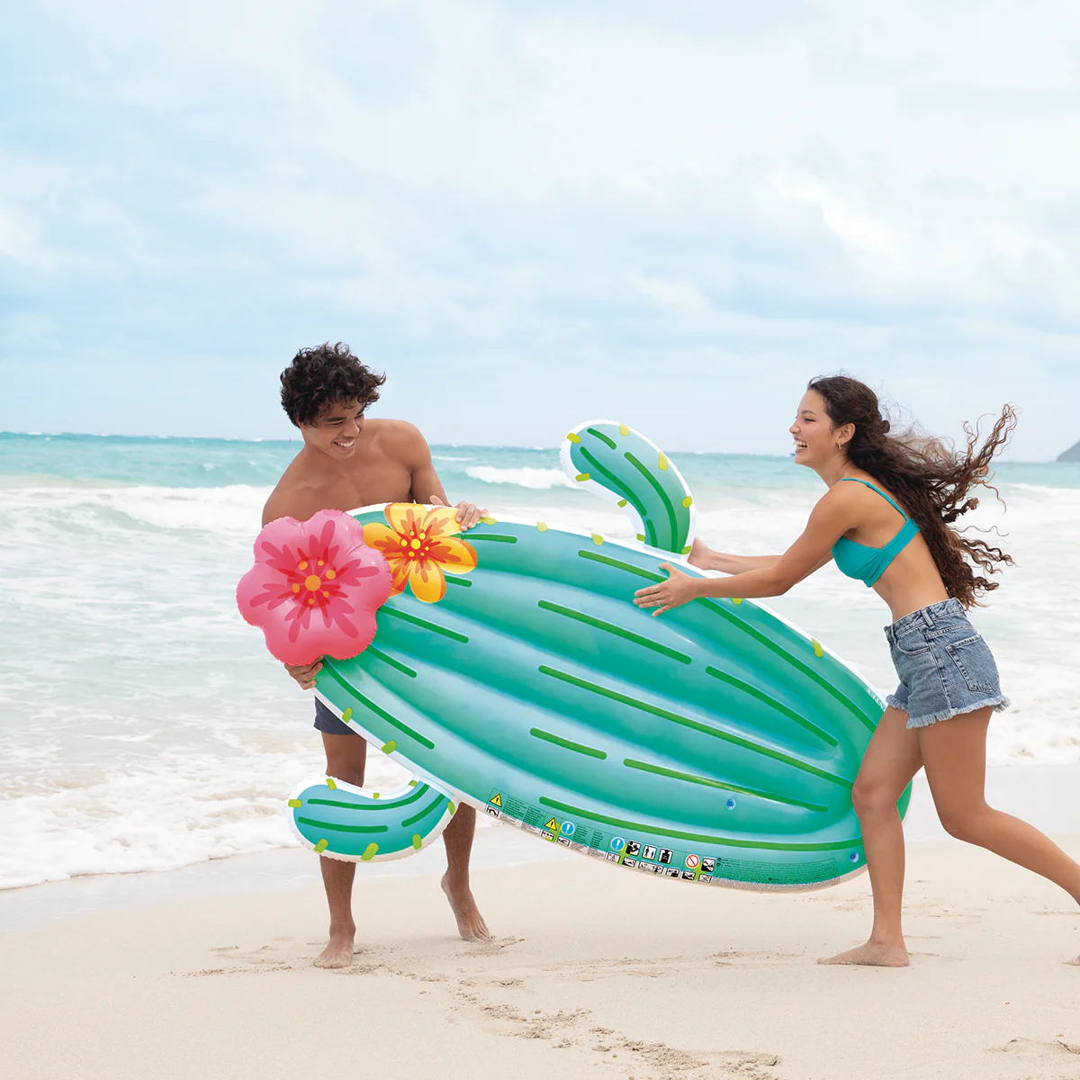 Colchoneta Inflable Cactus Intex - Image 3