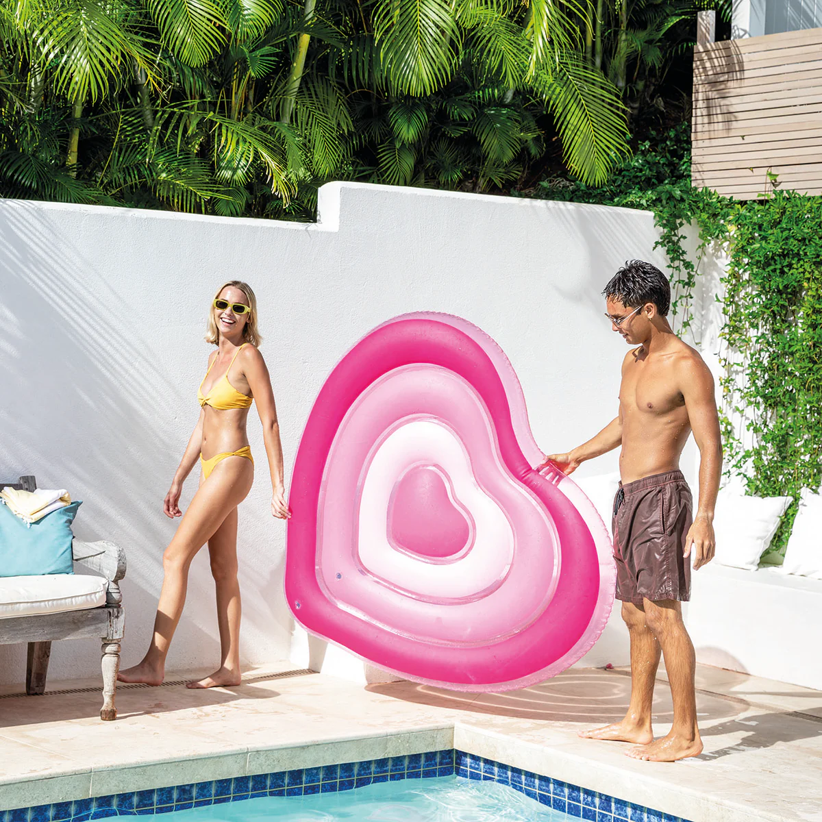 Colchoneta Inflable Corazón Intex - Image 12