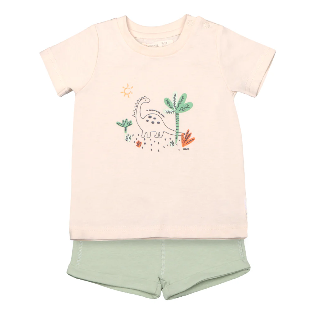 Conjunto Short Dino Niño