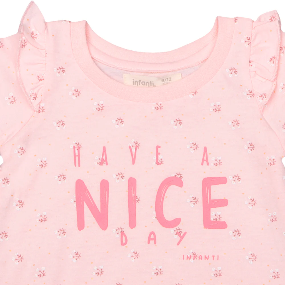 Conjunto Flowers Biker Niña - Image 2