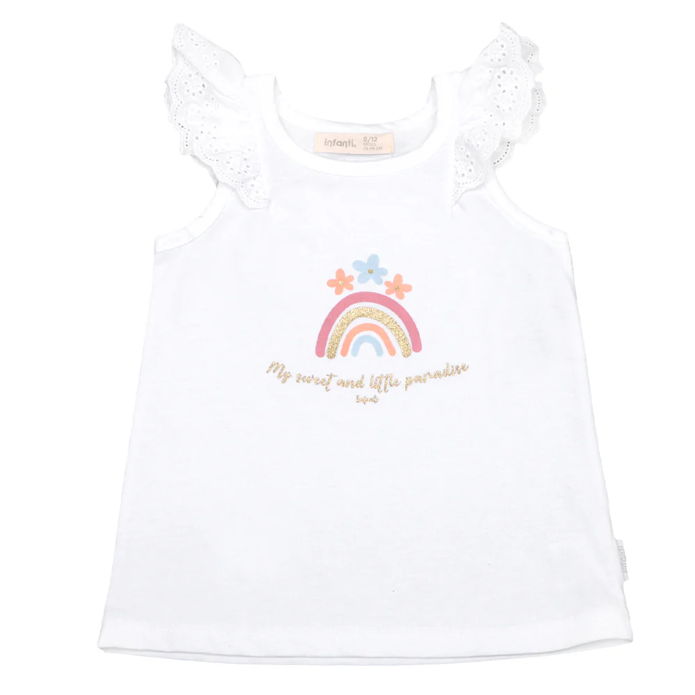 Conjunto Largo Flowers Capri Niña - Image 3