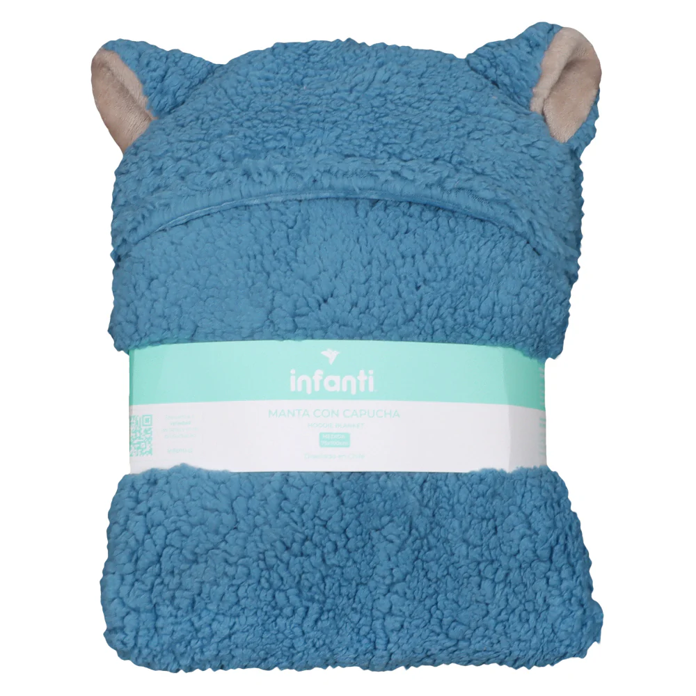 Frazada Poncho Sherpa Niño Infanti