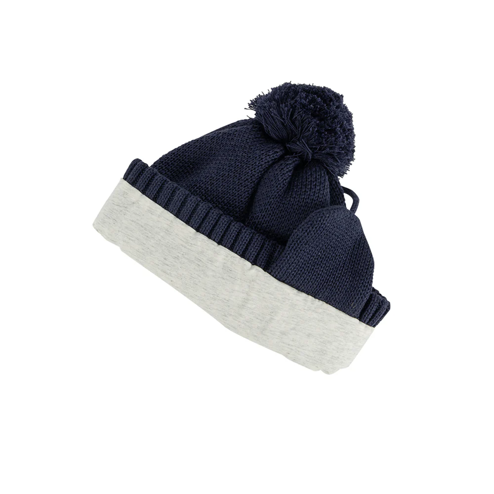 Gorro Con Pompón Azul Infanti - Image 5
