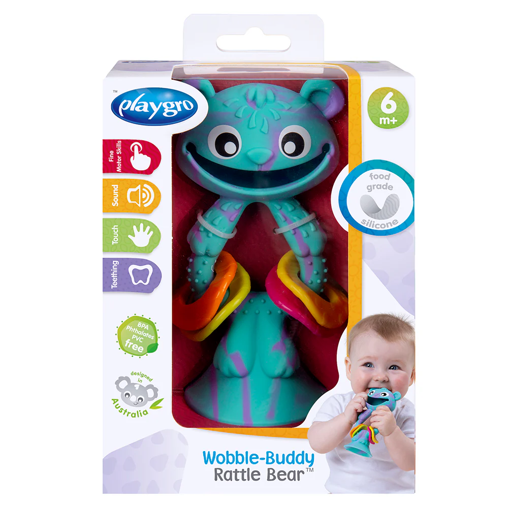 Juguete de Mesa Happy Wobble Bear Playgro - Image 3