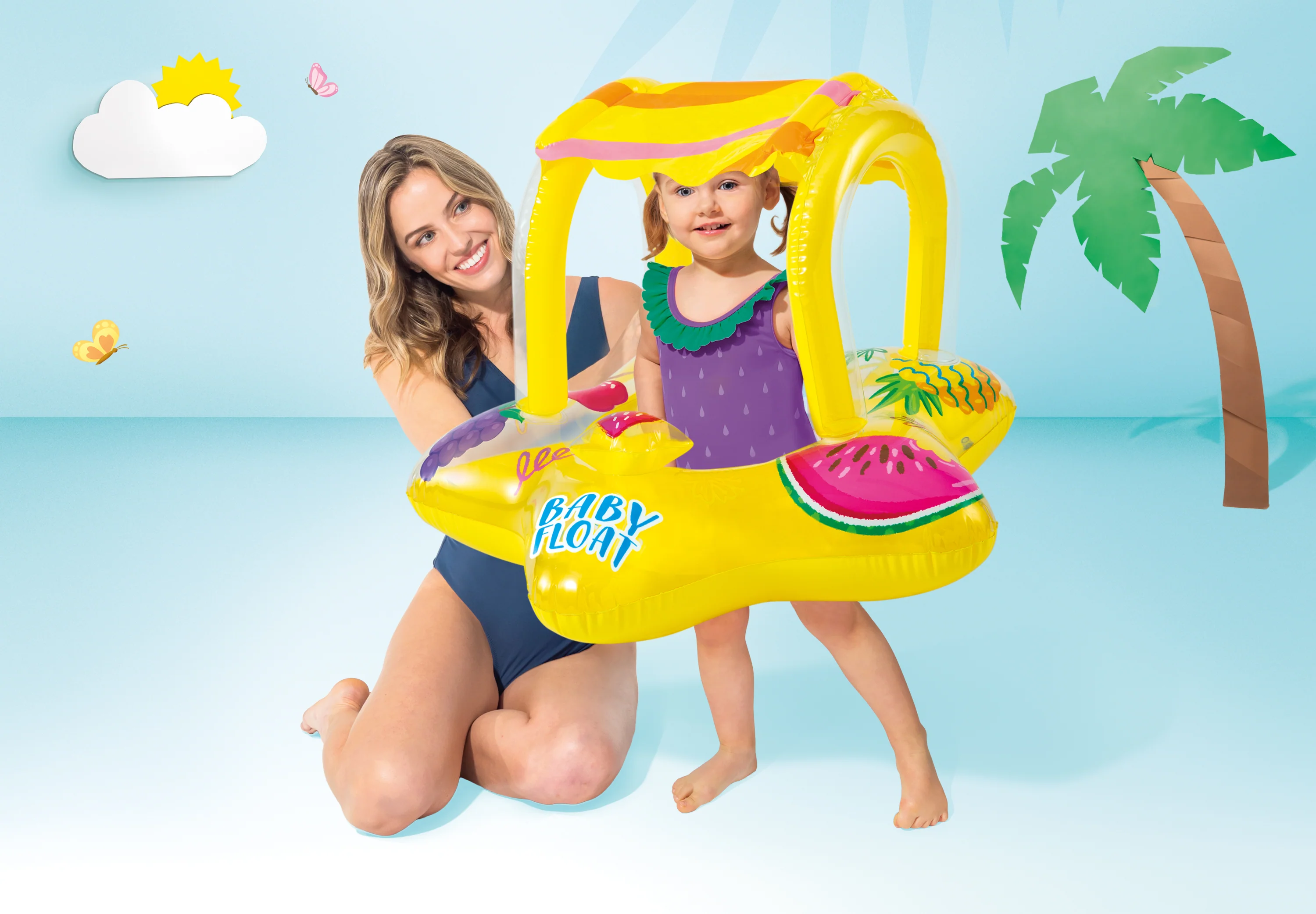 Kiddie Float, Ages 1 2, Shelf Box Intex - Image 2