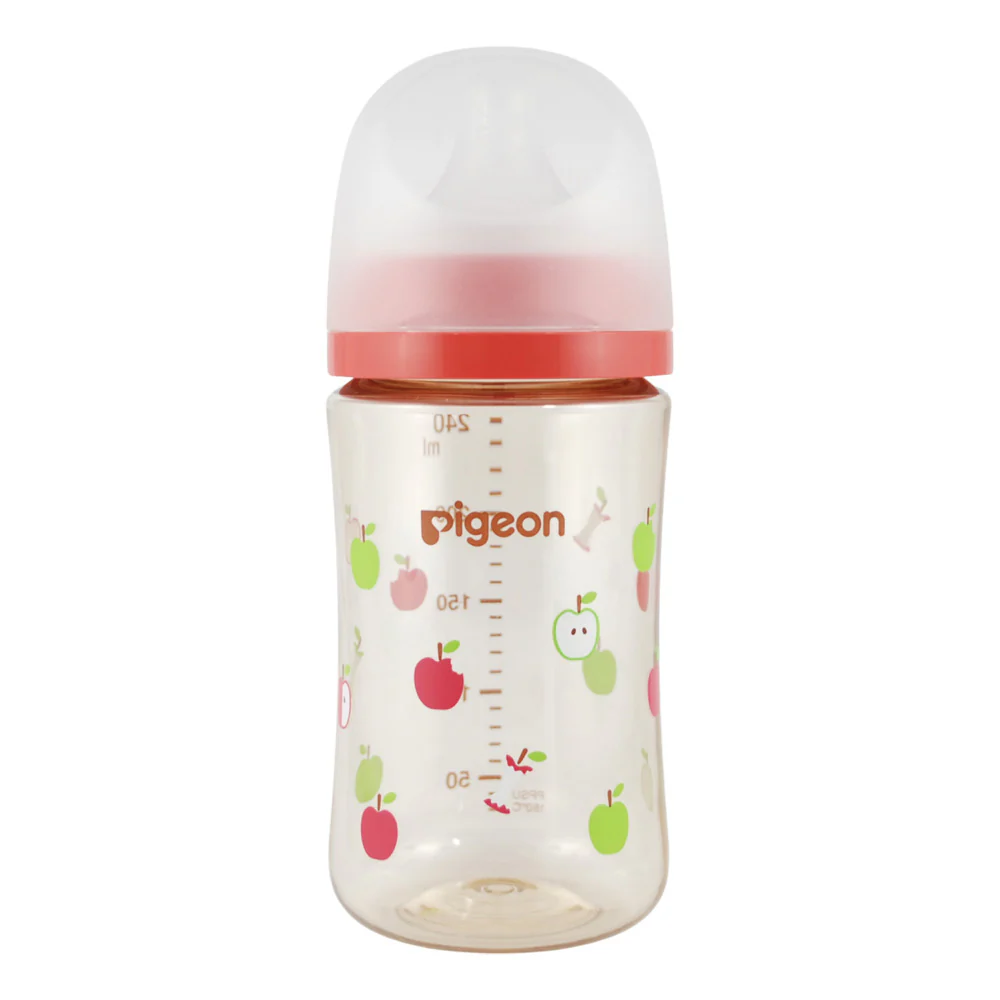 Mamadera Softouch PPSU 240 ml Manzanas Pigeon - Image 3