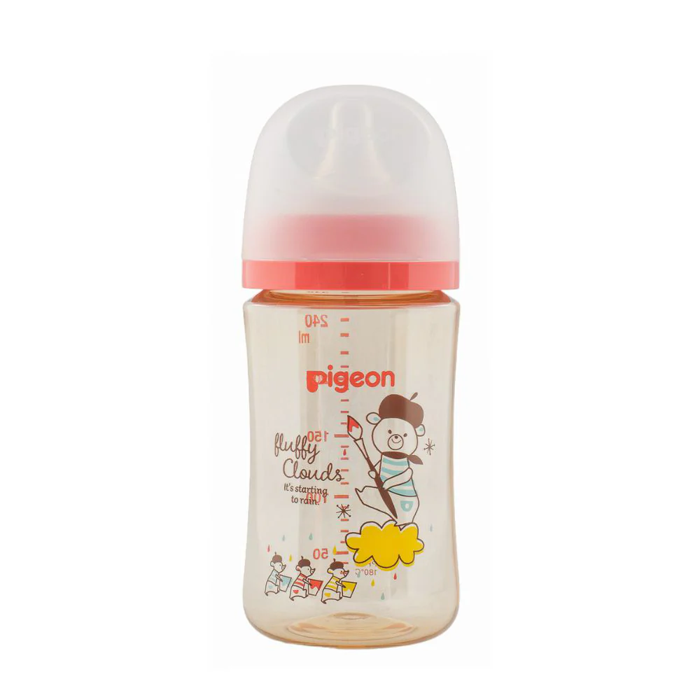 Mamadera Softouch PPSU 240 ml Osos Pigeon