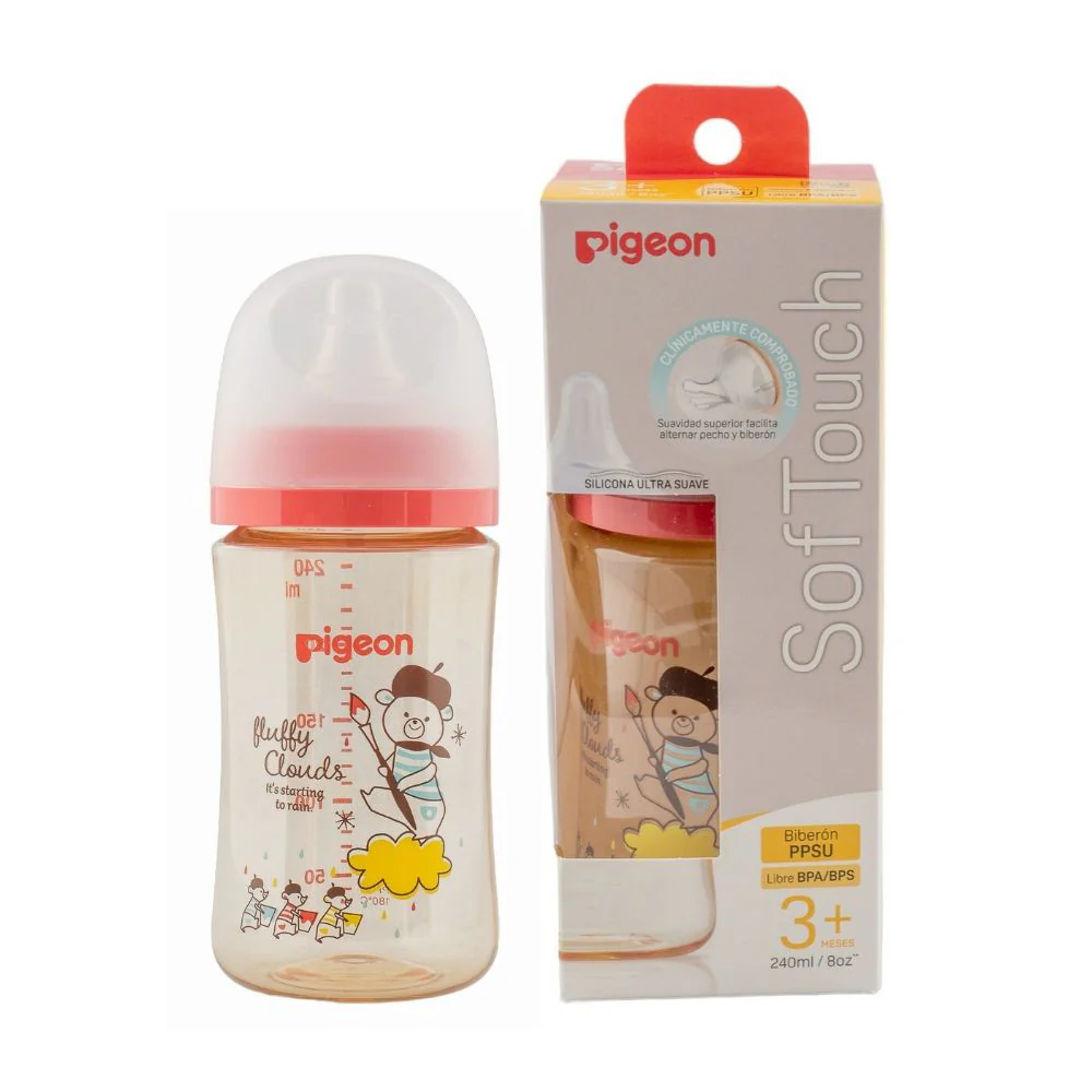 Mamadera Softouch PPSU 240 ml Osos Pigeon - Image 2