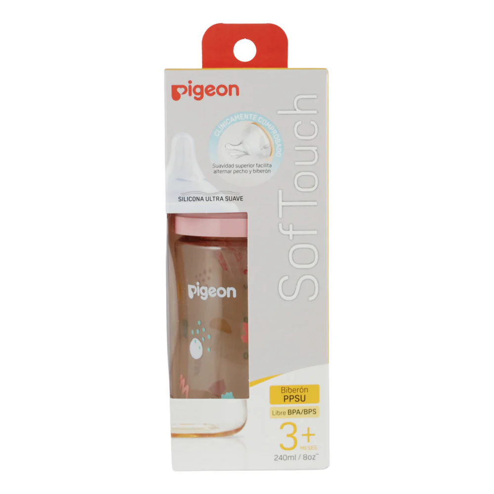 Mamadera Softouch PPSU 240 ml Party Pigeon - Image 2