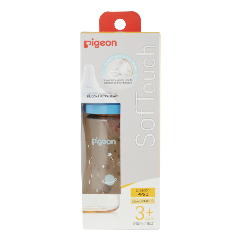 Mamadera Softouch PPSU 240 ml Planetas Pigeon - Image 2