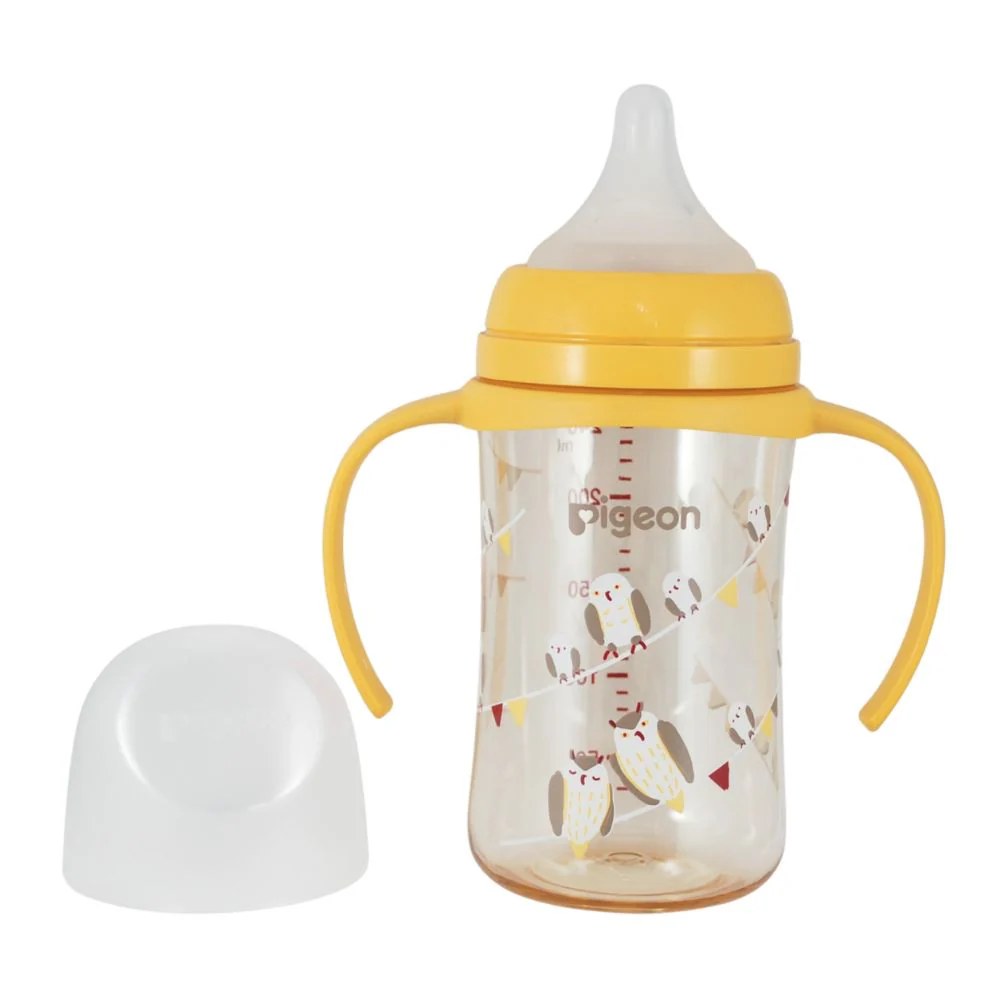 Mamadera Softouch PPSU con Asas 240 ml Búho Pigeon - Image 3