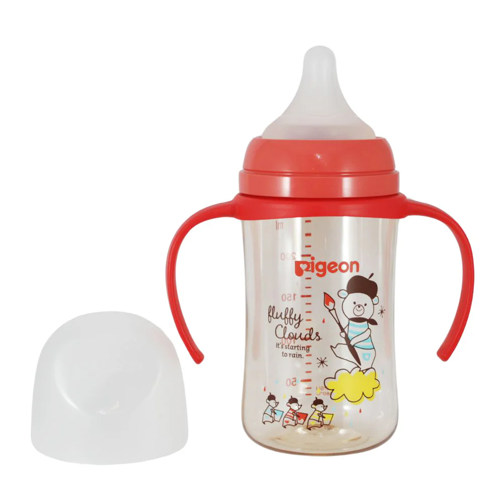 Mamadera Softouch PPSU con Asas 240 ml Osos Pigeon - Image 3