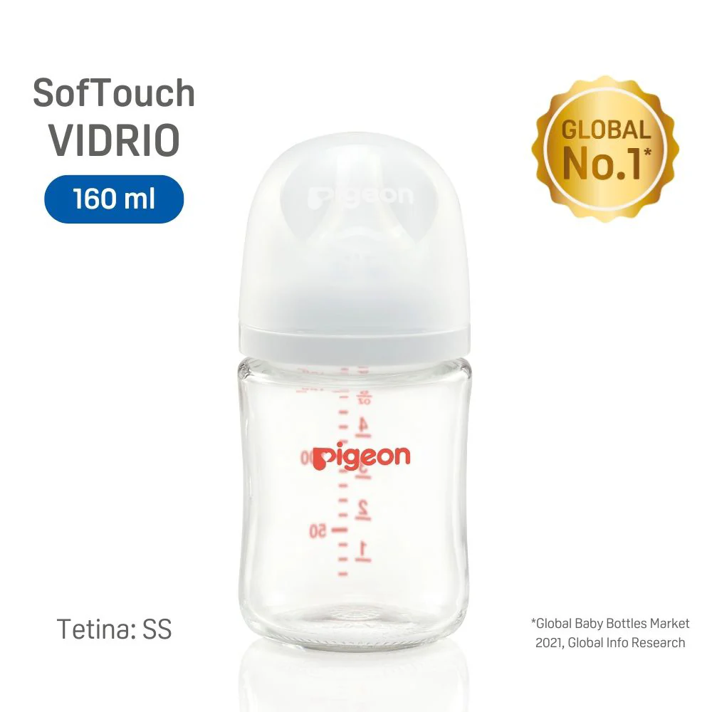 Mamadera Softouch Vidrio Pigeon - Image 2