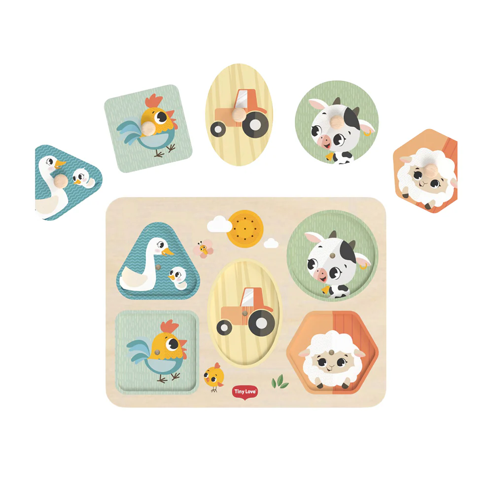 Mi Primer Puzzle Farmers Fun Day Tiny Love - Image 2