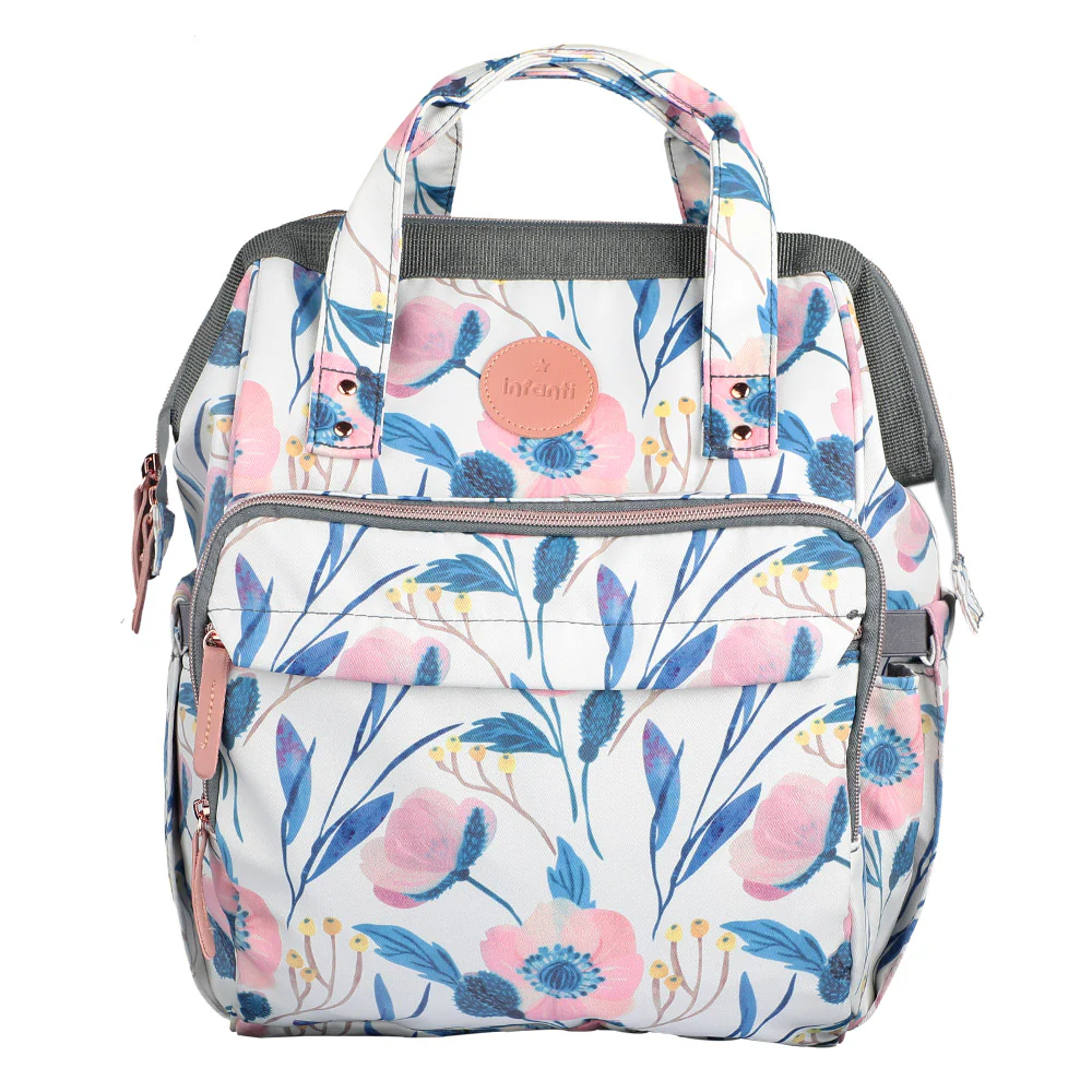 Mochila Pañalera Open Floral Infanti - Image 2