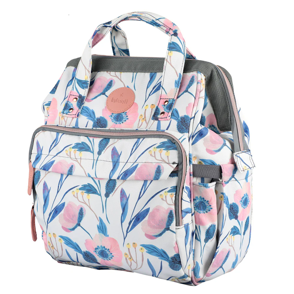 Mochila Pañalera Open Floral Infanti - Image 3