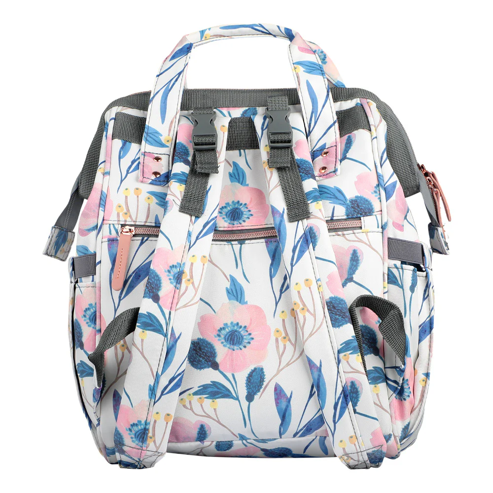 Mochila Pañalera Open Floral Infanti - Image 7