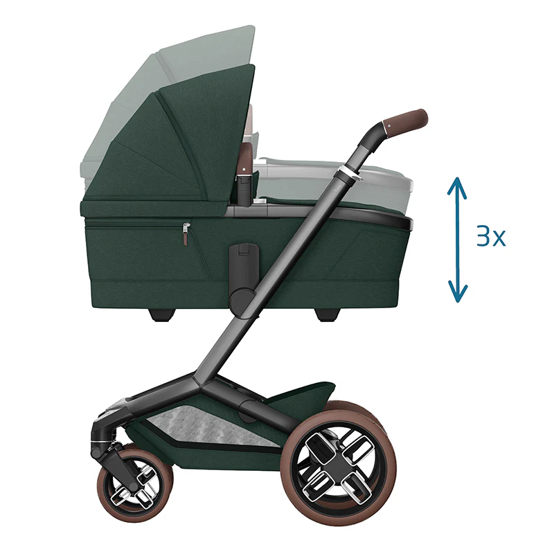 Moisés Para Coche Fame Twillic Verde Maxi Cosi - Image 6
