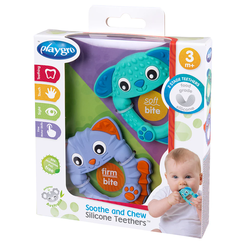 Pack Mordedores de Silicona Playgro - Image 7
