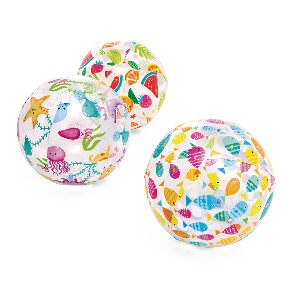 Pelota de Playa Multicolor 51 cm Intex - Image 8