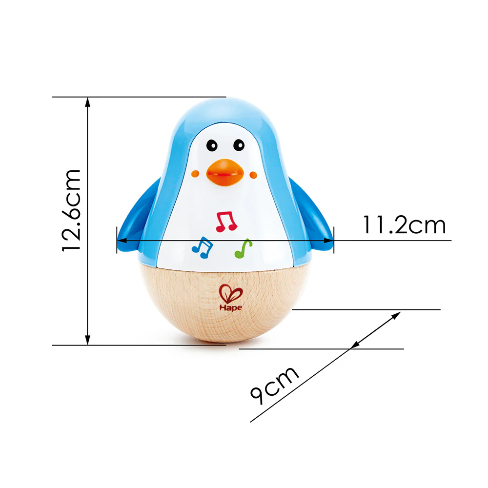 Penguin Musical Wobbler Hape - Image 6