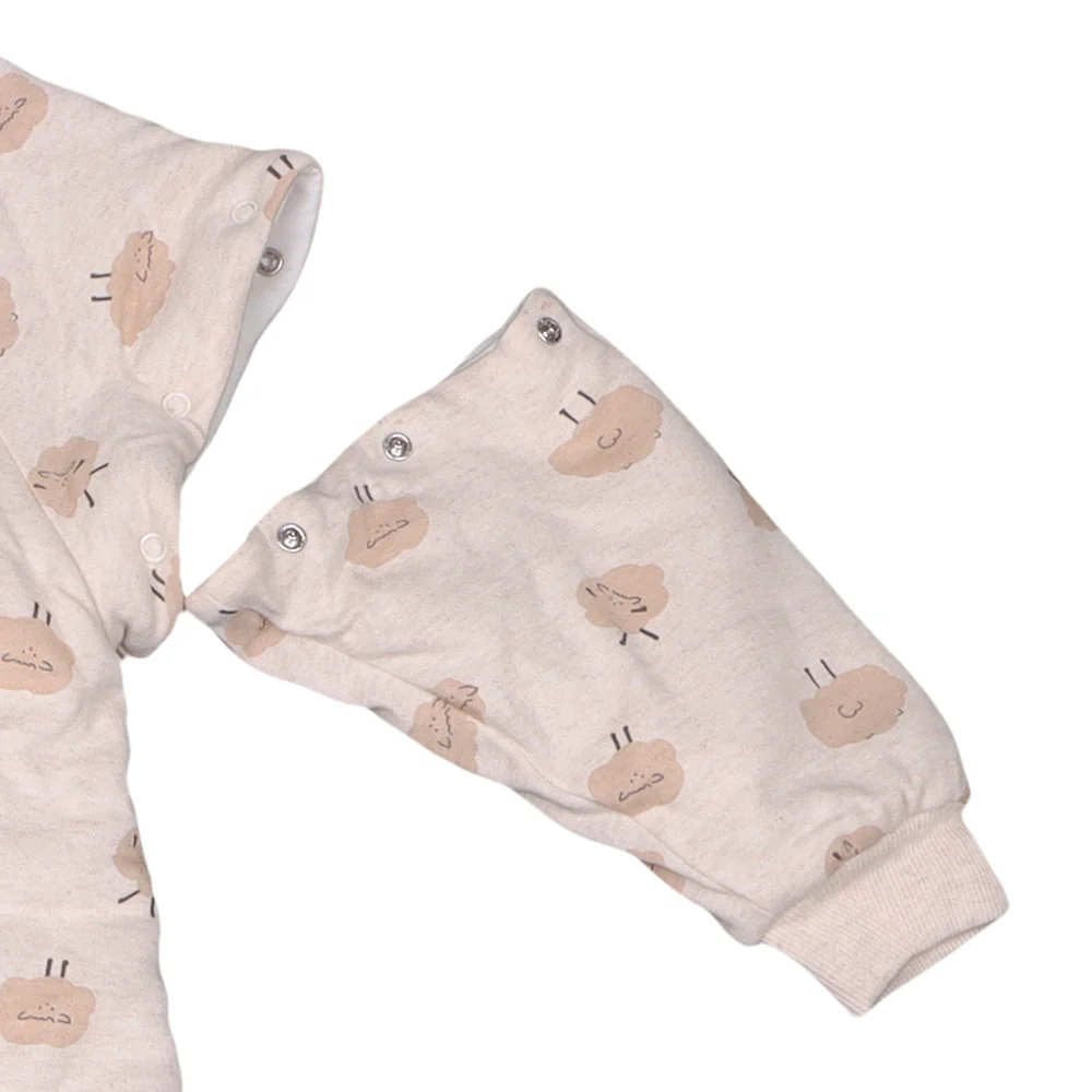 Pijama Saquito Con Mangas Y Patitas Desmontables Tog 3.5 Unisex Beige Infanti - Image 5