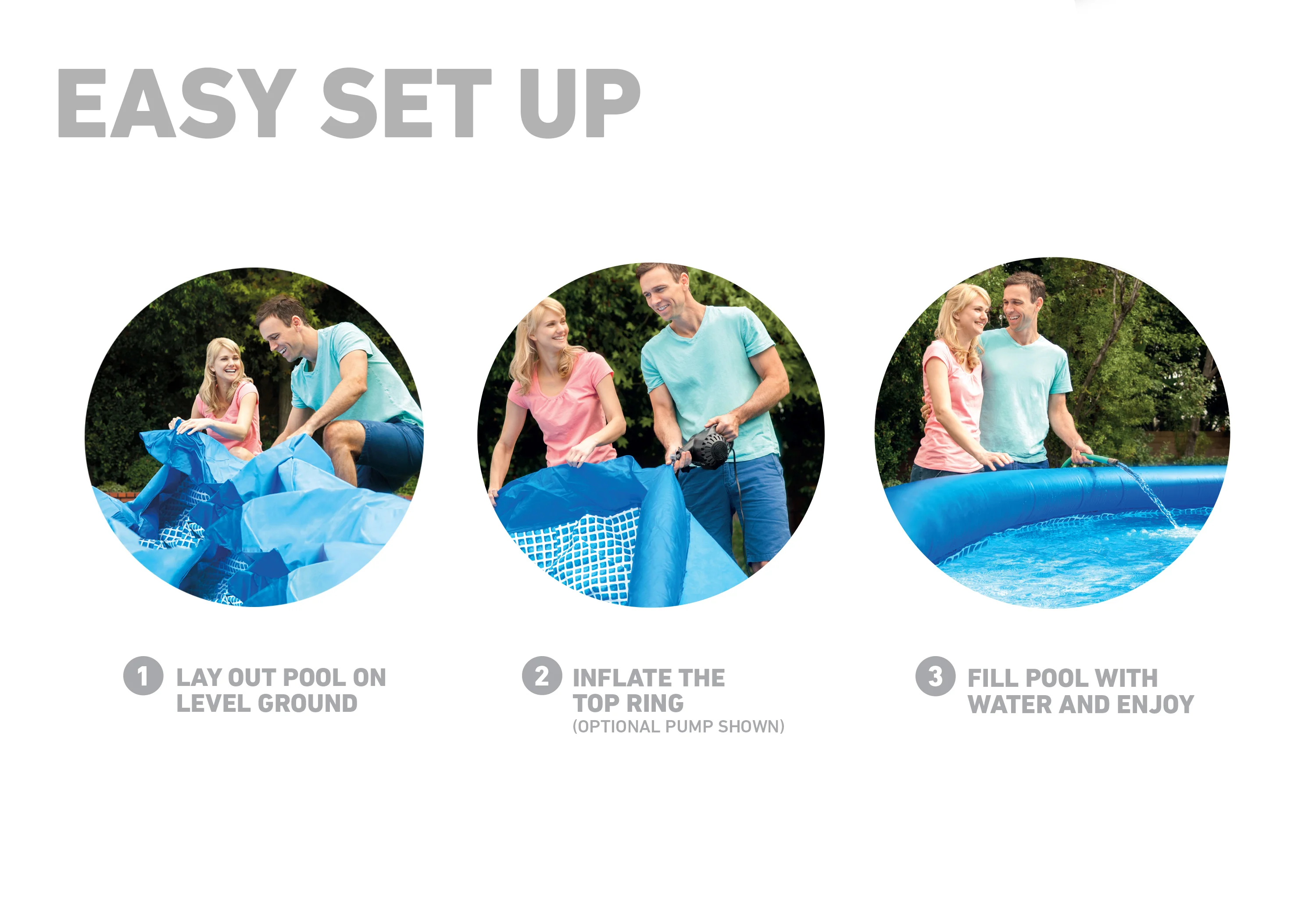 Piscina Easy Set 457x84cm Intex - Image 8