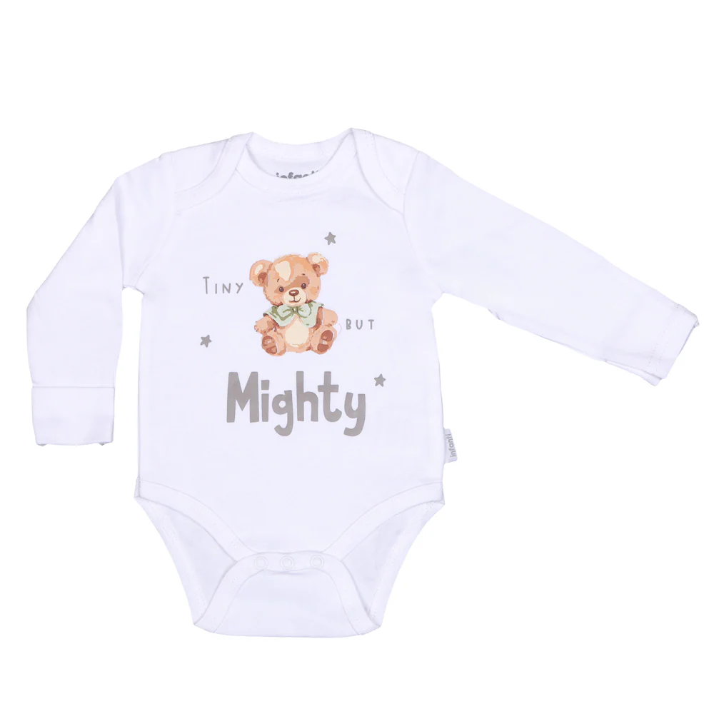 Quintupack Body Baby Animals Unisex Algodón Infanti Gris - Image 8