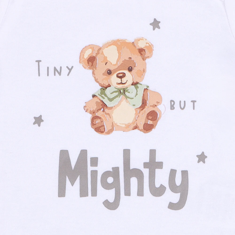 Quintupack Body Baby Animals Unisex Algodón Infanti Gris - Image 9