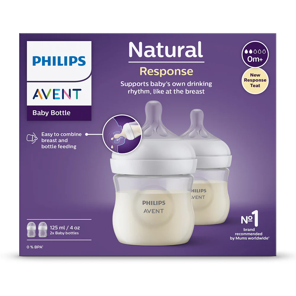 Set 2 Mamaderas Natural 3.0. 125 ml Avent - Image 2