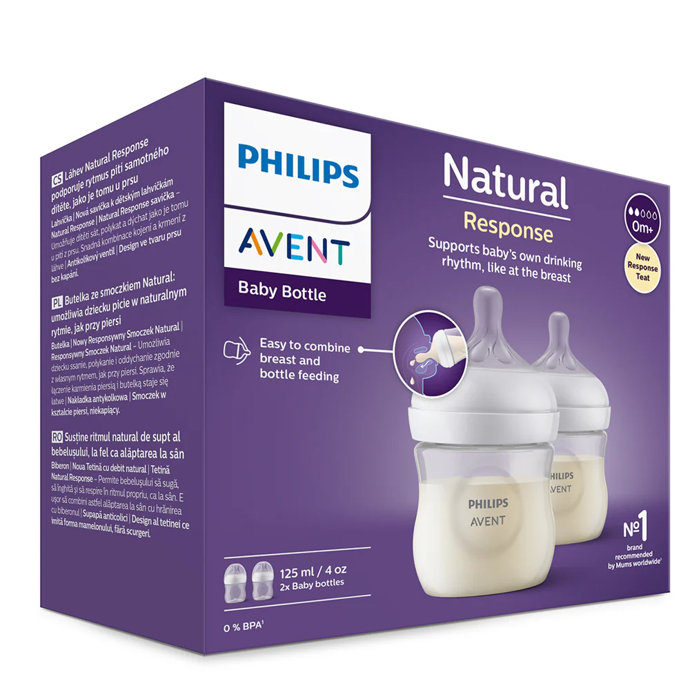 Set 2 Mamaderas Natural 3.0. 125 ml Avent - Image 4