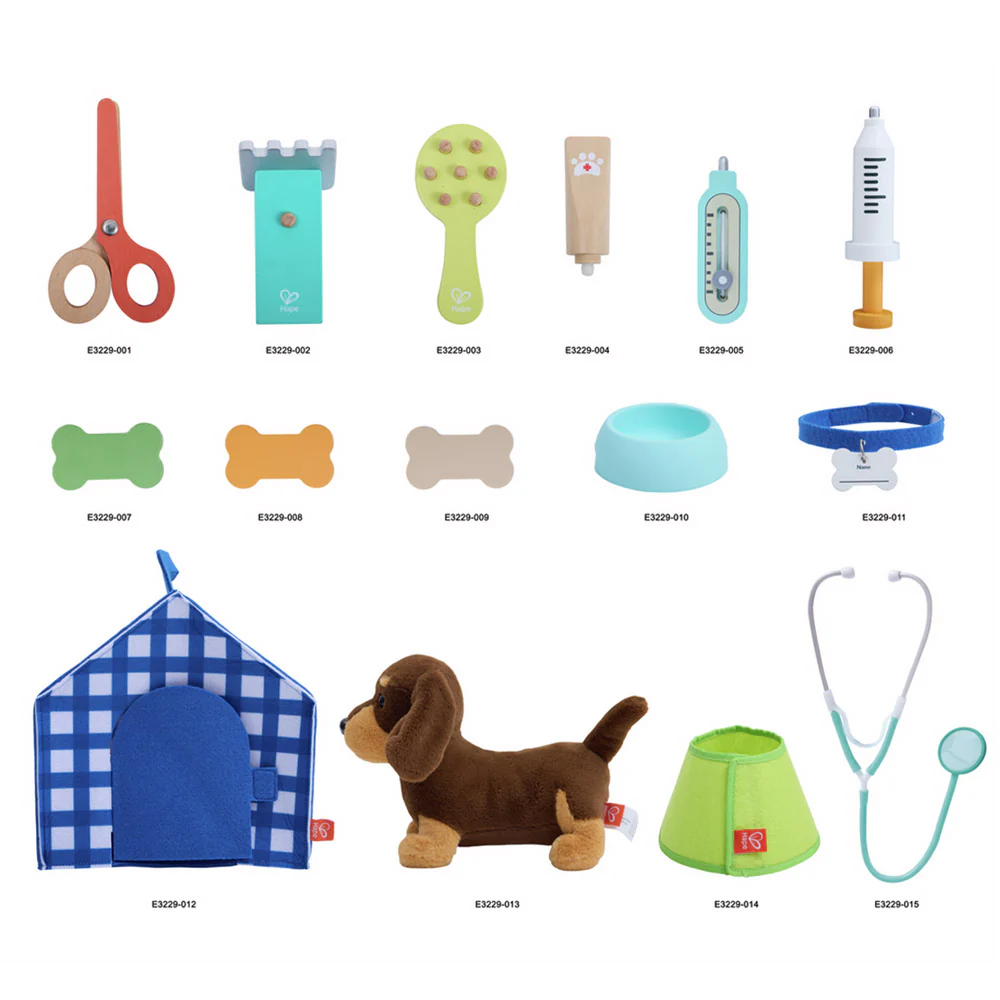 Set Clínica Veterinaria Puppy Care Hape - Image 2